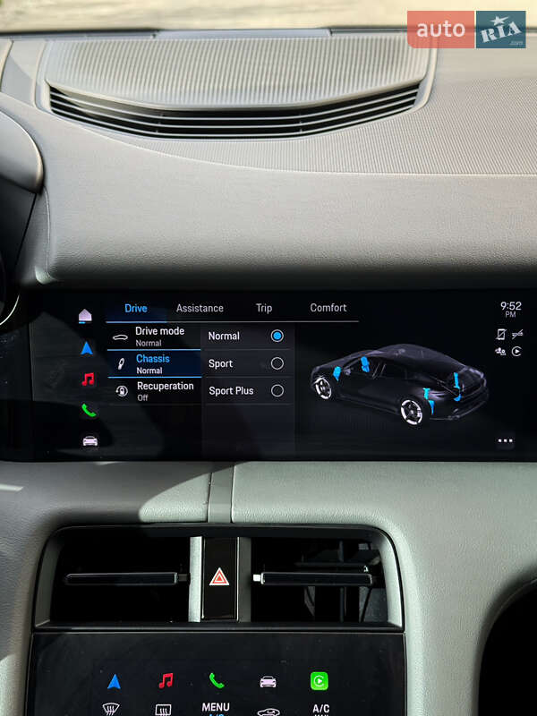 Седан Porsche Taycan 2022 в Луцке