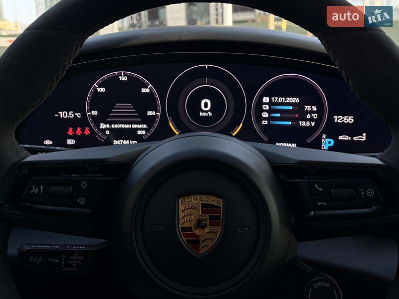 Седан Porsche Taycan 2021 в Киеве