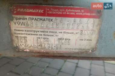 Тентованный борт (штора) - прицеп Pragmatec A8 2021 в 