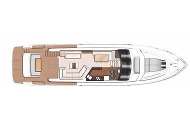 Моторная яхта Princess Flybridge 2013 в Киеве