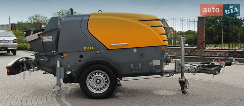 Бетононасос Putzmeister P 715 2019 в Стрию