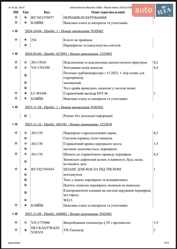 Тягач Renault C-Series 2017 в Дубно документ 5 фото Тягач Renault C-Series 2017 в Дубно документ