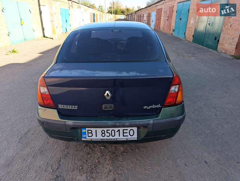 Седан Renault Clio Symbol 2003 в Миргороде