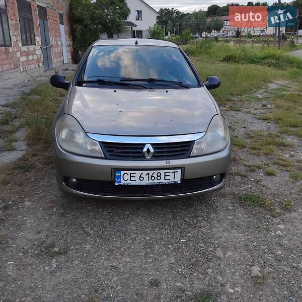 Седан Renault Clio Symbol 2008 в Черновцах