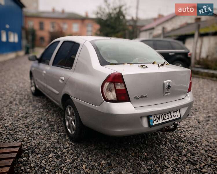 Седан Renault Clio Symbol 2007 в Бердичеве