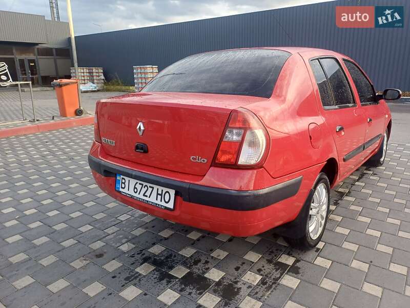 Седан Renault Clio Symbol 2005 в Полтаві