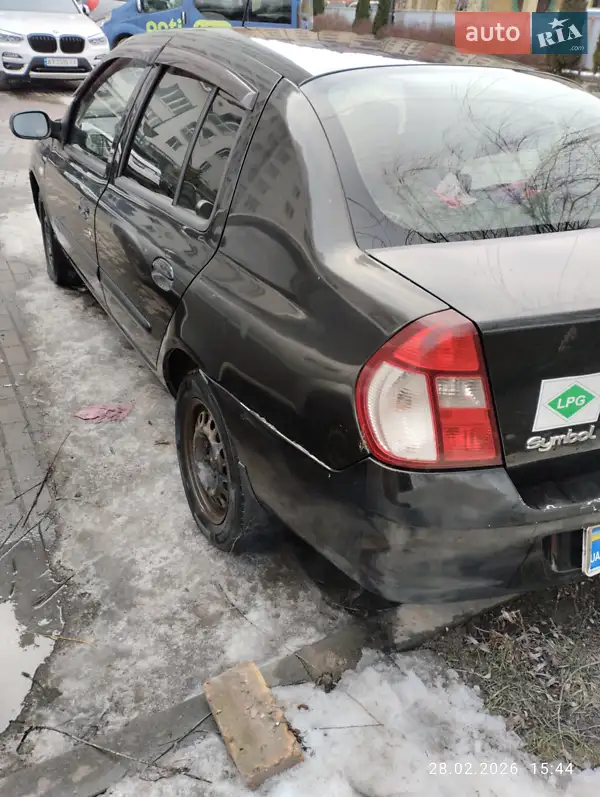 Renault Clio Symbol 2008 VIN VF1LB0BC539625878 фото оголошення 5 з 38