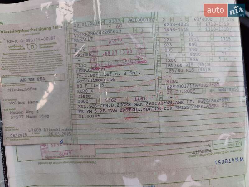 Универсал Renault Clio 2010 в Ровно фото 17 Универсал Renault Clio 2010 в Ровно