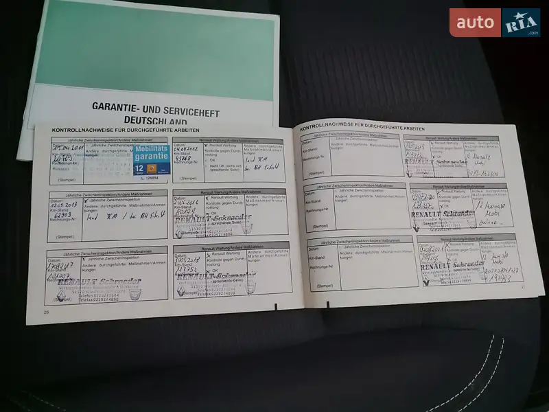 Универсал Renault Clio 2010 в Ровно документ 4 фото Универсал Renault Clio 2010 в Ровно документ