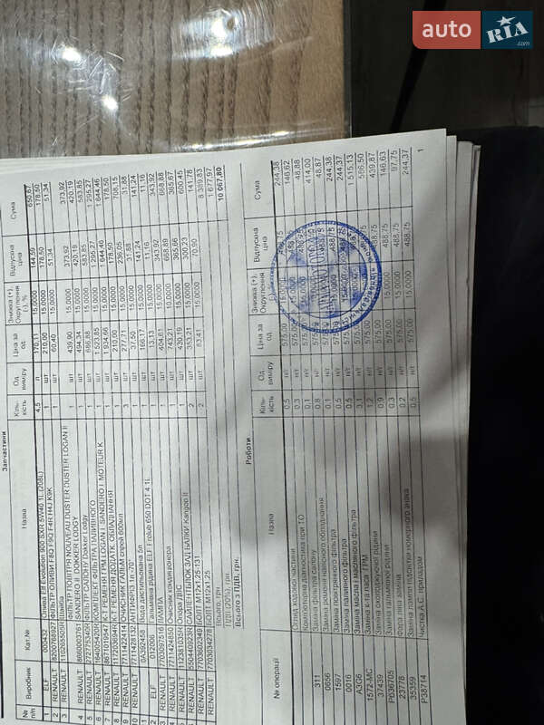 Грузовой фургон Renault Dokker 2014 в Корсуне-Шевченковском