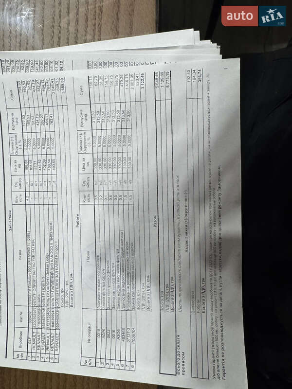 Грузовой фургон Renault Dokker 2014 в Корсуне-Шевченковском