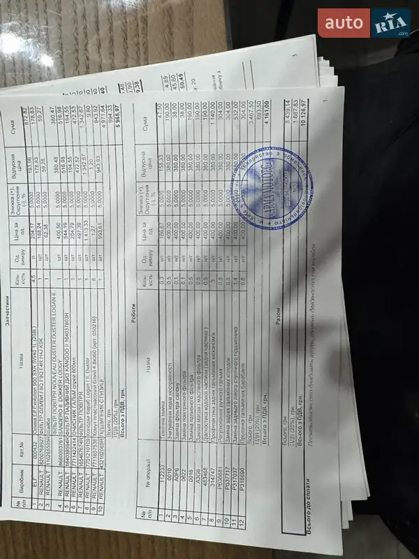 Грузовой фургон Renault Dokker 2014 в Корсуне-Шевченковском документ