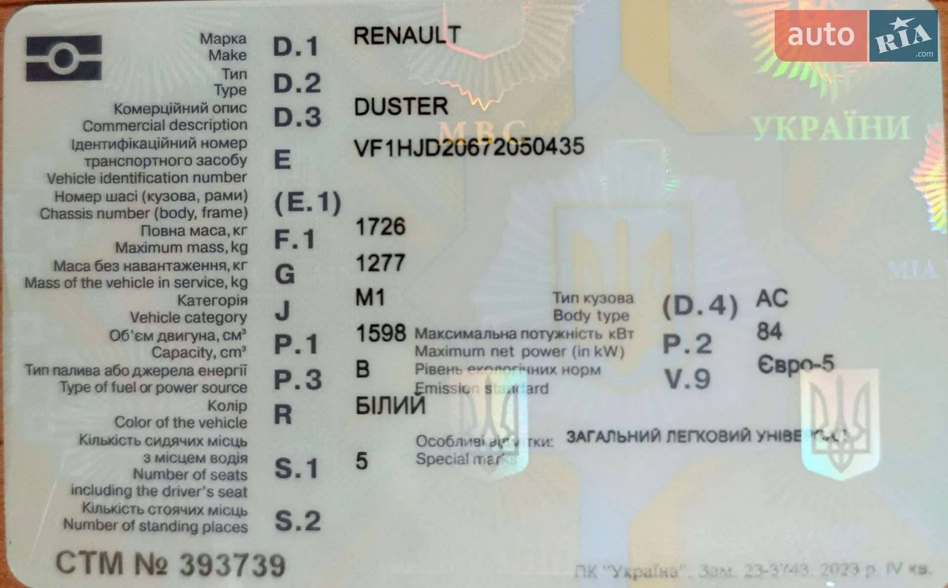2023 Renault Duster - мініатюра 2