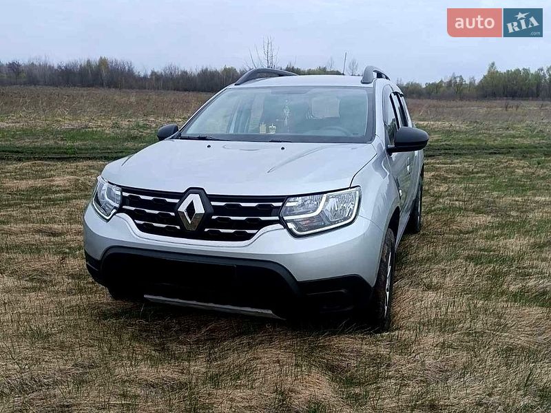2021 Renault Duster, VIN VF1HJD40068254480:plate — фото 1 (autoria)