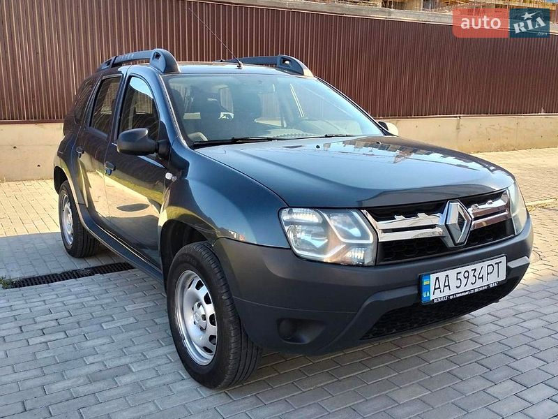2017 Renault Duster, VIN VF1HSRADG58450882:plate — фото 1 (autoria)