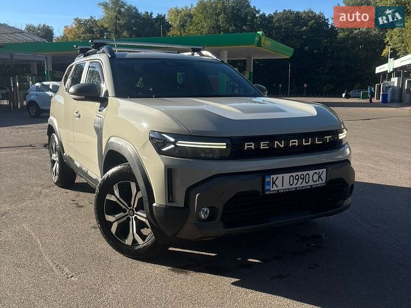 2025 Renault Duster, VIN VF1RJF01174497481:plate — фото 1 (autoria)