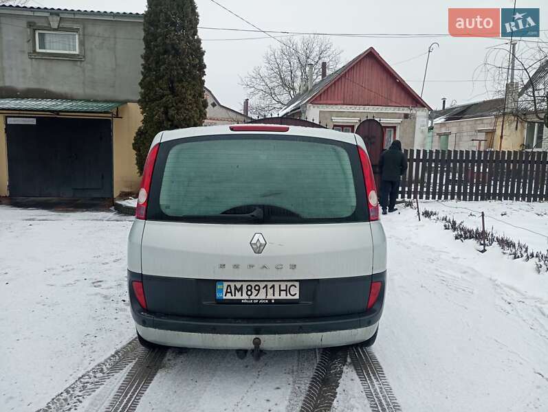 Минивэн Renault Espace 2005 в Житомире