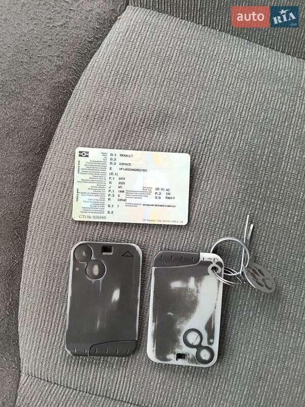 Минивэн Renault Espace 2003 в Фастове