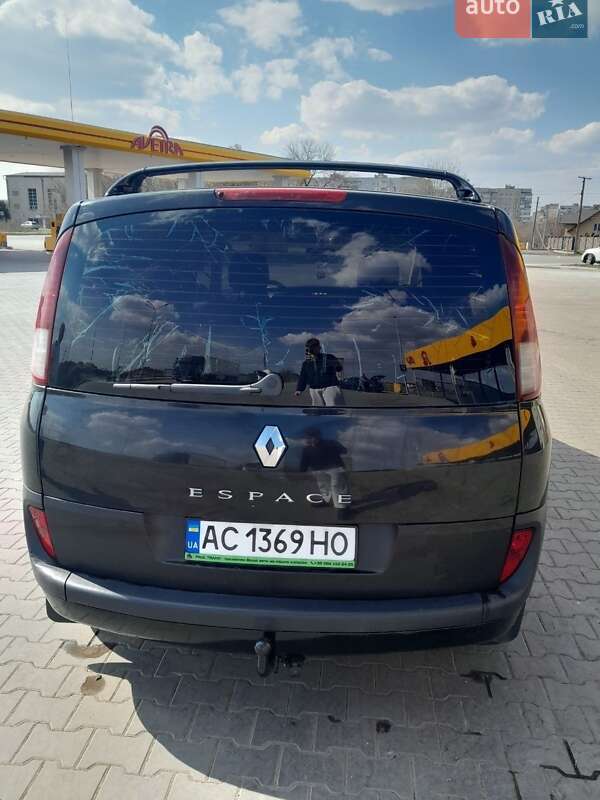 2009 Renault Espace, VIN VF1JK04A641038167:plate — фото 1 (autoria)