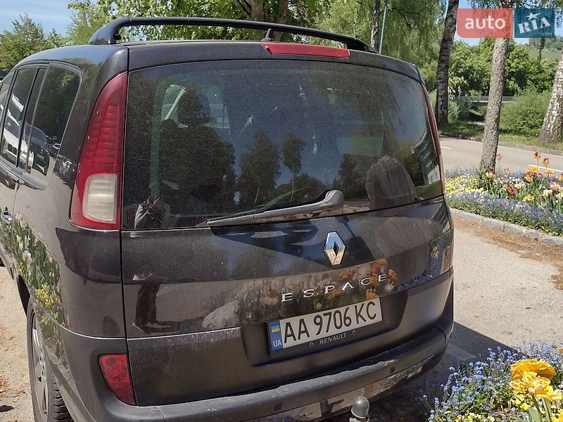 2011 Renault Espace, VIN VF1JK1JCC45291885:plate — фото 1 (autoria)
