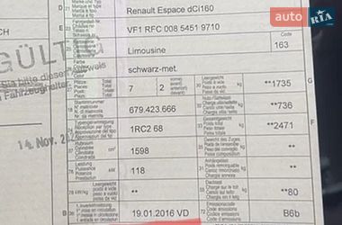 Минивэн Renault Espace 2015 в Ровно