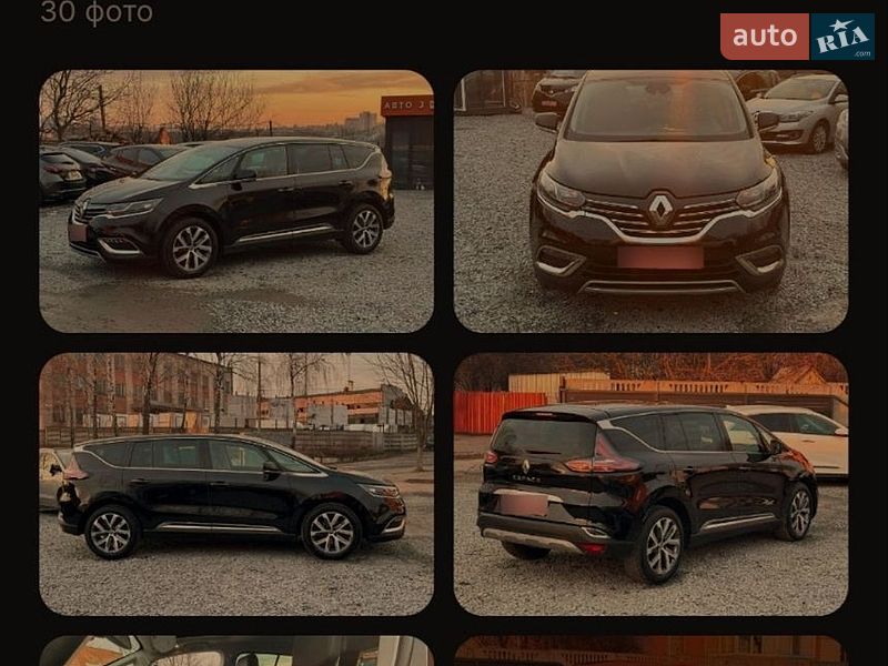 Мінівен Renault Espace 2016 в Львові