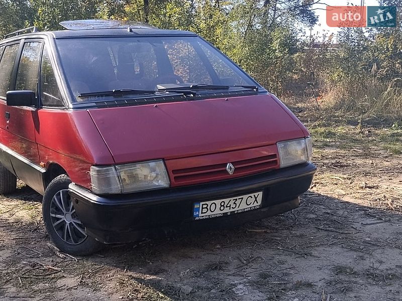 Минивэн Renault Espace 1990 в Тернополе фото Минивэн Renault Espace 1990 в Тернополе