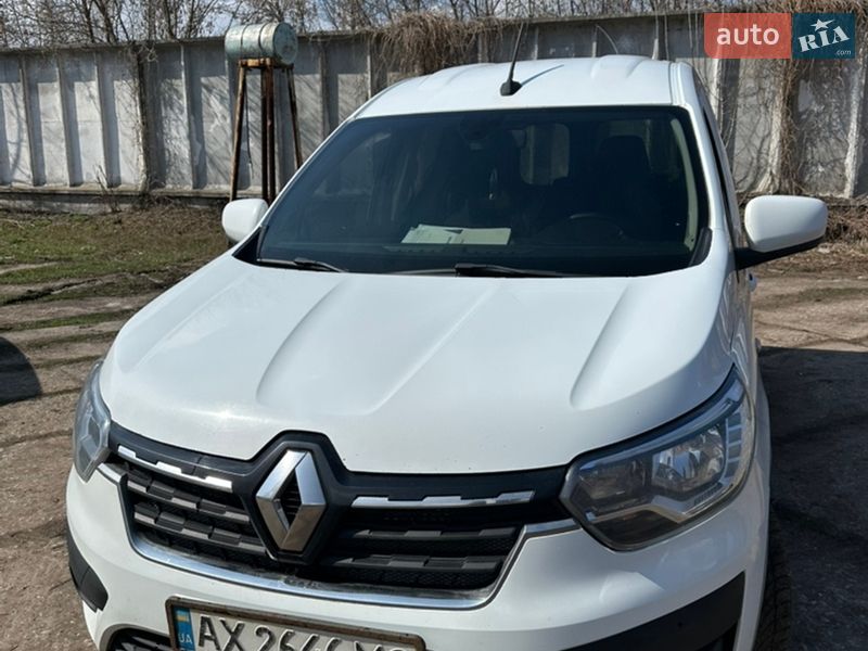 2021 Renault Express, VIN VF1RJK00966909262:plate — фото 1 (autoria)