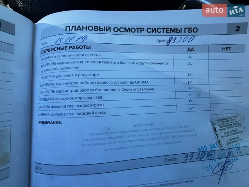 Седан Renault Fluence 2011 в Киеве документ