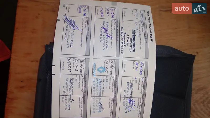 Минивэн Renault Grand Scenic 2010 в Буске документ