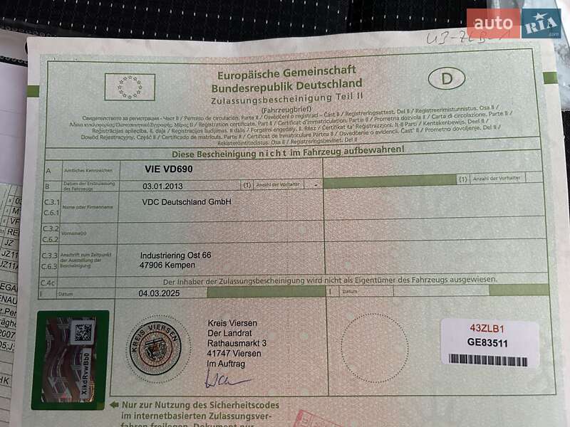 Минивэн Renault Grand Scenic 2013 в Калуше фото 52 Минивэн Renault Grand Scenic 2013 в Калуше