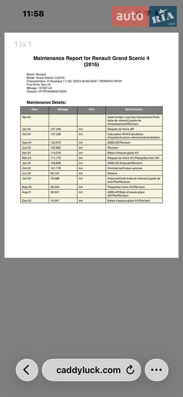 Минивэн Renault Grand Scenic 2019 в Казатине фото 24 Минивэн Renault Grand Scenic 2019 в Казатине