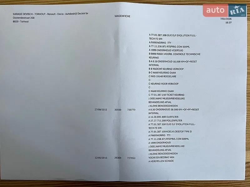 Минивэн Renault Grand Scenic 2014 в Сумах документ 14 фото Минивэн Renault Grand Scenic 2014 в Сумах документ