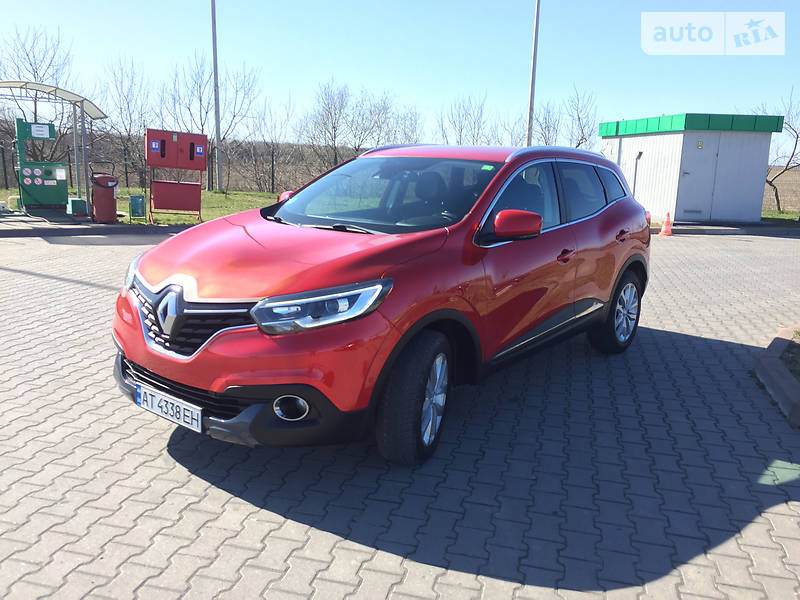 Позашляховик / Кросовер Renault Kadjar 2015 в 