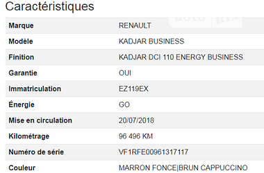 Позашляховик / Кросовер Renault Kadjar 2018 в Вінниці