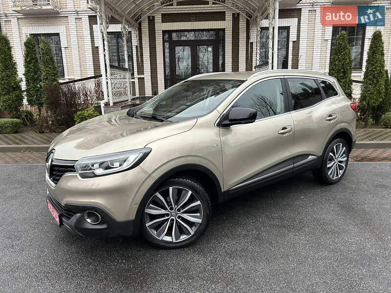 Внедорожник / Кроссовер Renault Kadjar 2016 в 