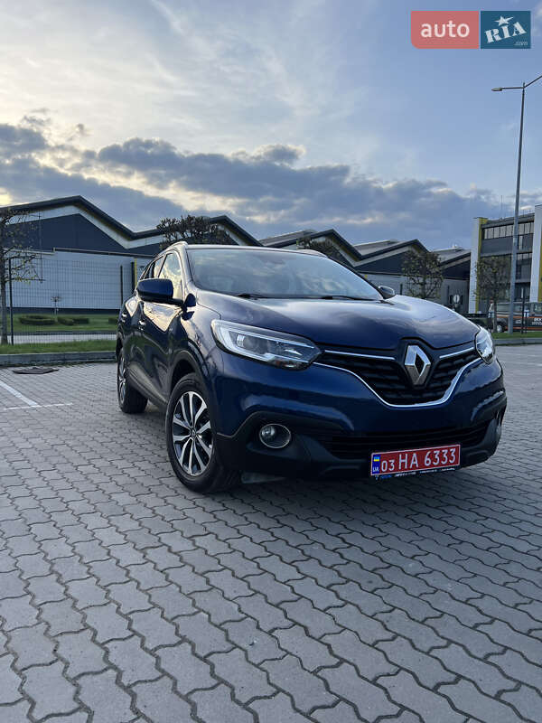 Внедорожник / Кроссовер Renault Kadjar 2016 в 