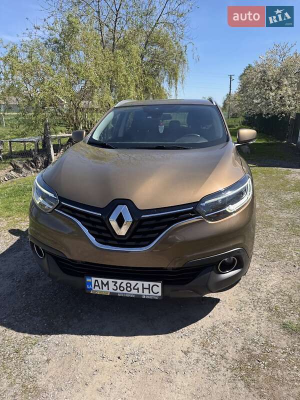 Внедорожник / Кроссовер Renault Kadjar 2017 в Барановке