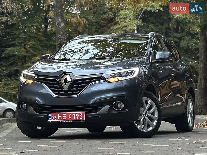 Позашляховик / Кросовер Renault Kadjar 2016 в Дрогобичі