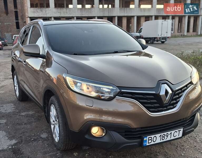 Внедорожник / Кроссовер Renault Kadjar 2016 в Тернополе
