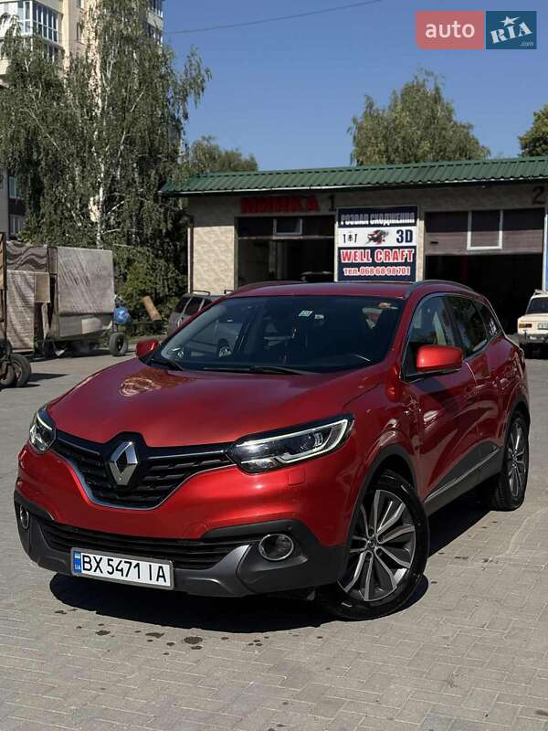 Позашляховик / Кросовер Renault Kadjar 2017 в Кам'янець-Подільському