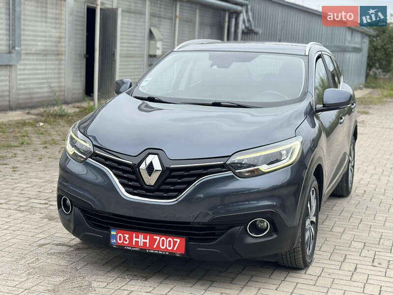 Внедорожник / Кроссовер Renault Kadjar 2015 в Ковеле