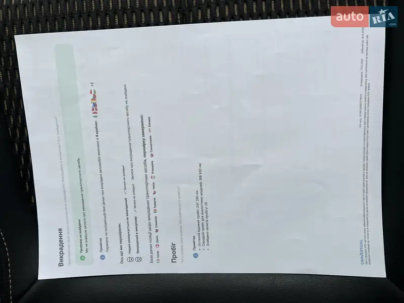 Внедорожник / Кроссовер Renault Kadjar 2015 в Самборе документ 4 фото Внедорожник / Кроссовер Renault Kadjar 2015 в Самборе документ