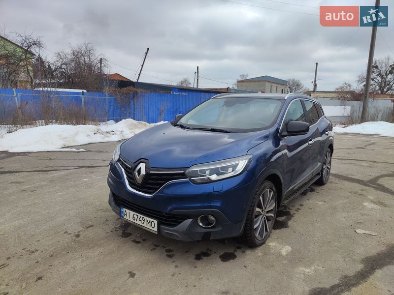 Позашляховик / Кросовер Renault Kadjar 2016 в Сумах