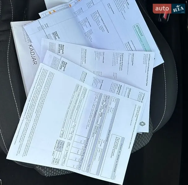 Внедорожник / Кроссовер Renault Kadjar 2016 в Дубно документ