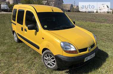 Вантажопасажирський фургон Renault Kangoo 2002 в 