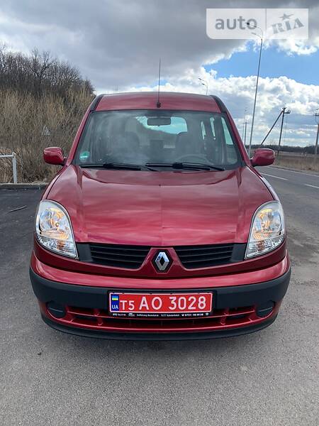 Вантажопасажирський фургон Renault Kangoo 2007 в 