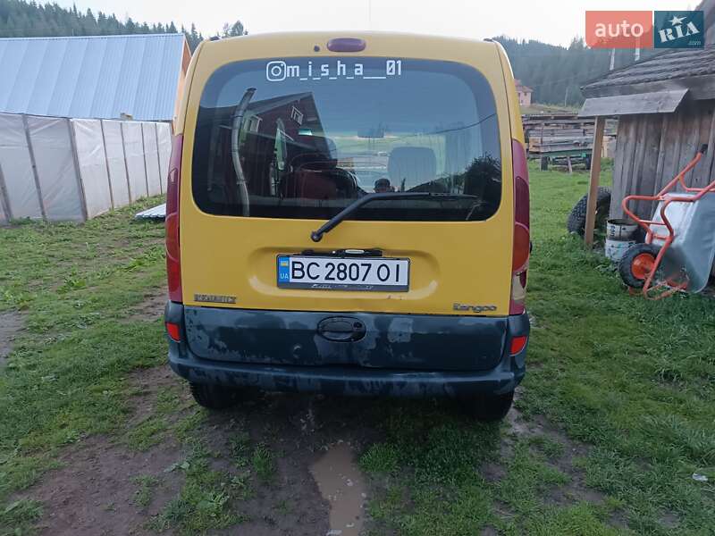 Мінівен Renault Kangoo 2002 в Славському