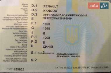 Минивэн Renault Kangoo 2002 в Ивано-Франковске