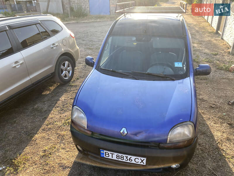 Минивэн Renault Kangoo 1999 в Апостолово